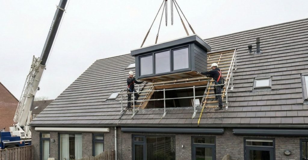 Dakkapel in Amsterdam - Prefab dakkapel